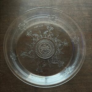 Vintage 30’s-40’s Fire King Philbe Sapphire Blue Pie Plate